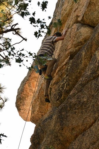 climbing with butora altura in big bear